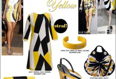 Haute Trend: Yellow, Black & White Fashion
