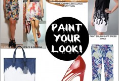 Haute Trend: Paint Makes a Splash in Fashion!