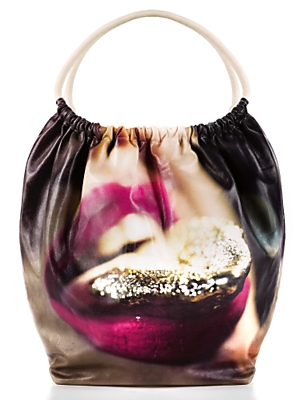EXCLUSIVE Marilyn Minter Bright Pink Tote at Intermix