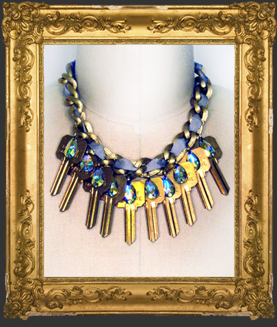 “Key to my…” necklace by EuforiA