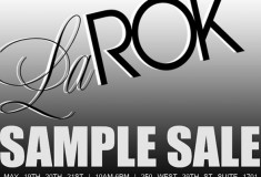 Haute sample sale alert: LaRok