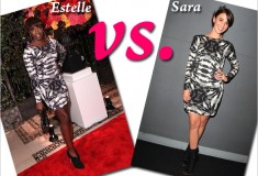 Who rocked it hotter: Estelle vs. Sara Bareilles in Mara Hoffman