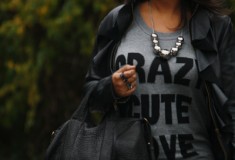 My Style: Crazy Cute Love (Forever 21 sweater + Bagatelle leather jacket + Alexander Wang bag)