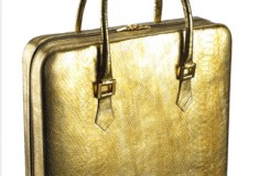 Violet May’s KYDD Gold Python Tote is the most luxurious laptop bag in the world