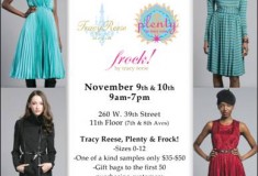 New York sample sale alert: Tracy Reese, Plenty and Frock