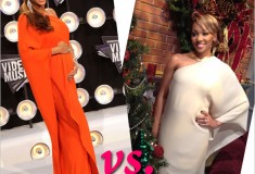 Who Rocked it Hotter: Beyonce vs. Monica in a silk-crepe Lanvin asymmetrical gown