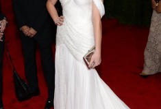 MET Gala 2012 Ashley Greene in white gown