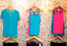 Glam & Under Armour blogger bootcamp at Exhale Spa: Under Armour tops