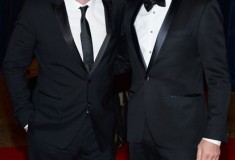 Piers Morgan and Gerard Butler at the White House Correspondents' Association Dinner