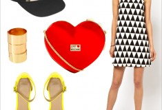 Weekend outfit inspiration: Graphic black & white + pops of color, plus 20% off everything at ASOS!