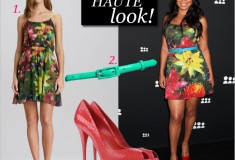 Get her haute look: Sanaa Lathan in Alice + Olivia & Casadei at the MySpace launch event