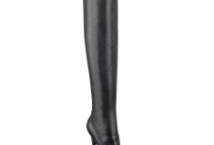 Cameron Silver For Nine West BAM boot in black synthetic