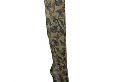 Cameron Silver For Nine West BELIXA boot in camo pony