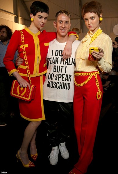 Jeremy Scott's Moschino collection inspired by McDonald's