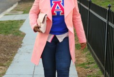 My Style: Varsity blues and pinks