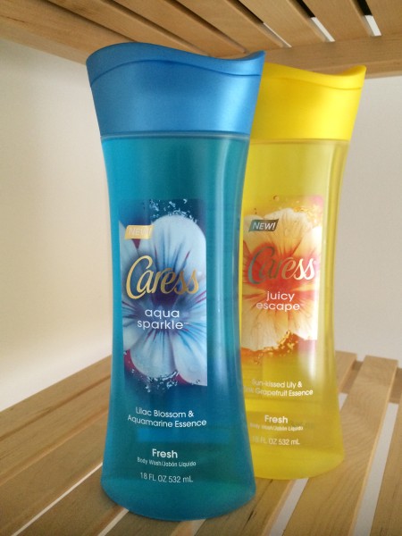 Caress® Fresh Collection Juicy Escape™ and Aqua Sparkle™ body wash