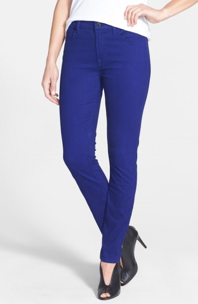 Jen7 Colored Stretch Denim Skinny Jeans