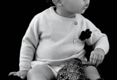 North West draped in Chanel for CR Fashion Book