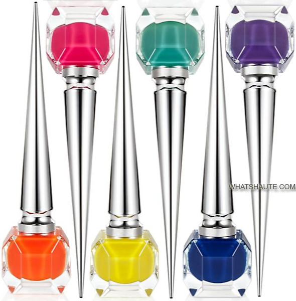 They're Here: The Full Christian Louboutin Nail Colour Collection Debuts! Christian Louboutin Nail Colour Collection - The Pops