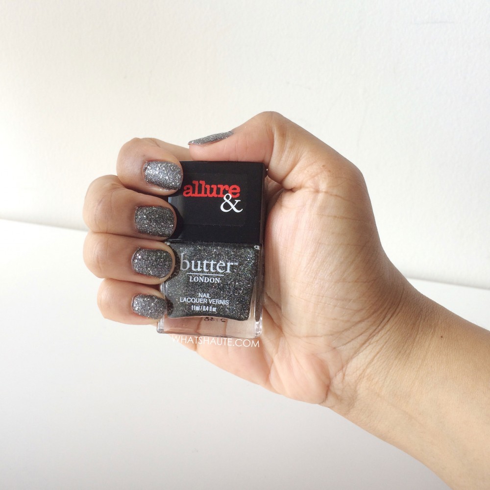 Mani Monday: Allure & butter LONDON Arm Candy Disco Nap Nail Lacquer