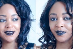 I Tried Black Lipstick & Black Lip Gloss (So You Don’t Have To)