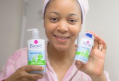 Getting Ready With the NEW Bioré Baking Soda Cleansing Scrub & Baking Soda Pore Cleanser!