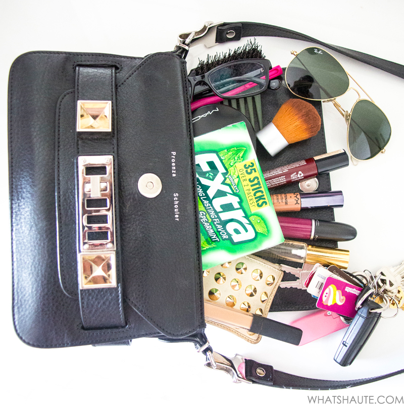 What's in my bag - Proenza Schouler PS11 & Extra Spearmint gum