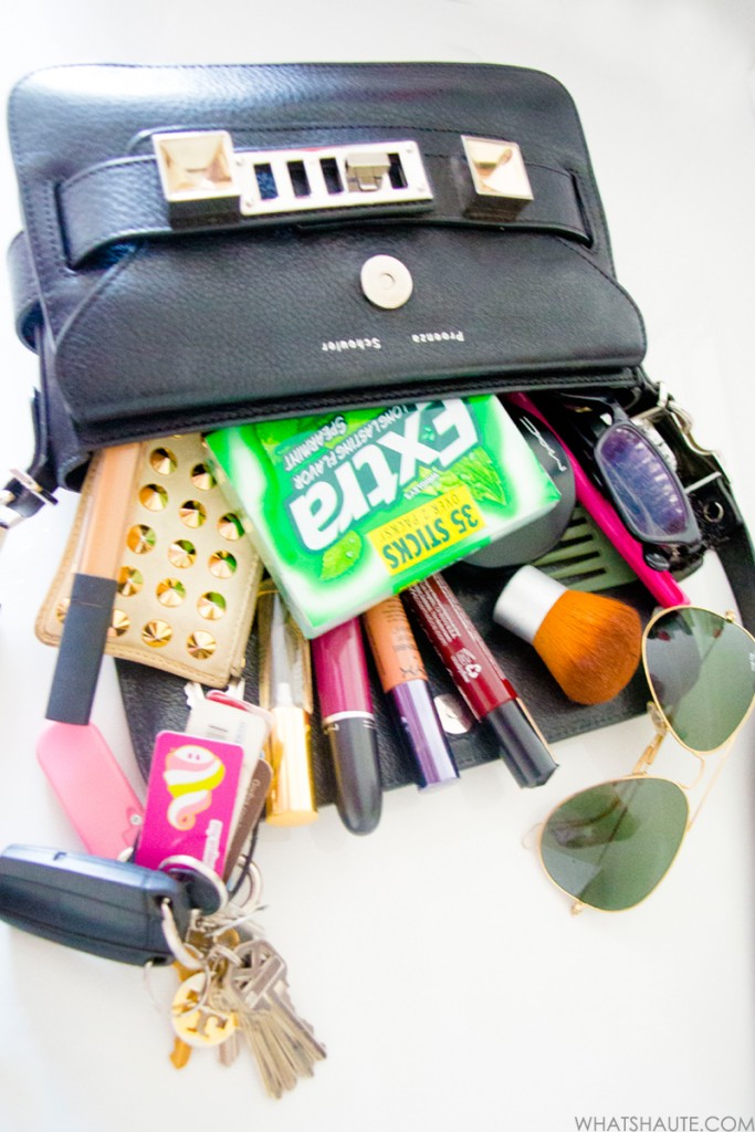 What's in my bag - Proenza Schouler PS11 & Extra Spearmint gum