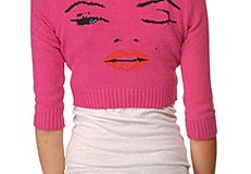 Betsey Johnson ‘Wink’ Intarsia Cardigan