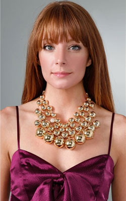 Lee Angel Jewelry 'Judy' Bib Necklace