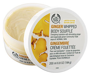 The Body Shop Ginger Whipped Body Souffle