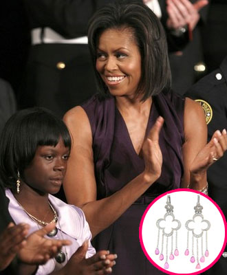 First Lady Michelle Obama Hearts Loree Rodkin!