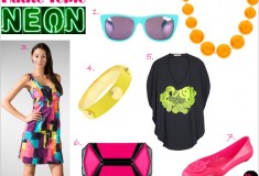 Haute Topic: Fashionable Neon Brights