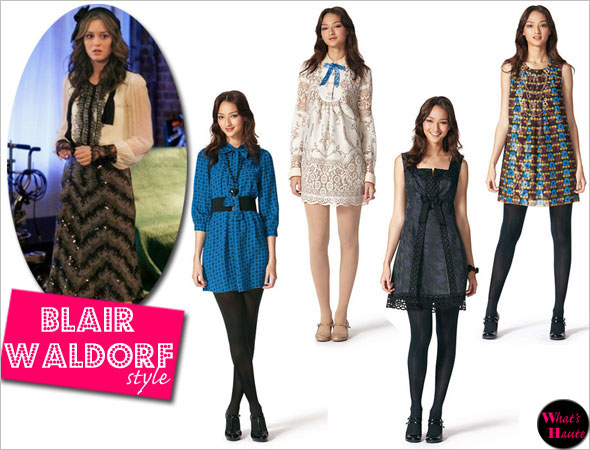 Anna Sui Target Go collection channels Gossip Girl Blair Waldorf leighton