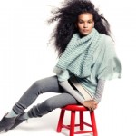 Liya Kebede and Andres Velencoso Segura star in H&M's winter ad campaign