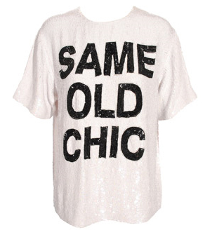 Ashish Same Old Chic sequin top