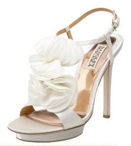 Bridal find Badgley Mischka Women's Randee T-Strap Sandal wedding shoes