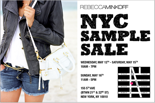 Shop it: the Rebecca Minkoff NYC sample sale