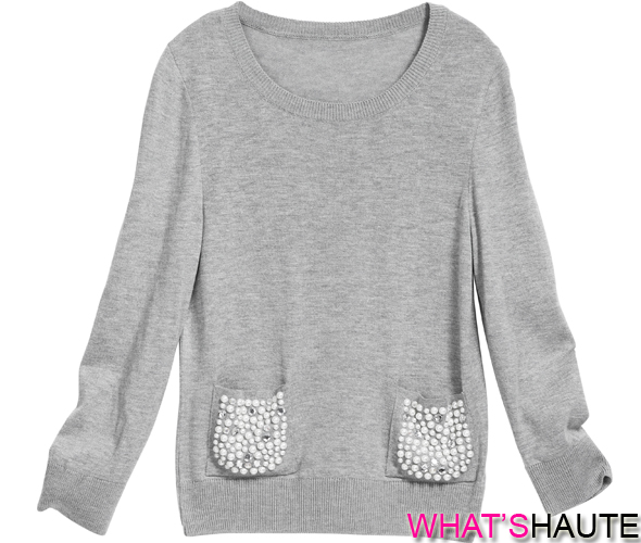 h&m-gray-embellished-sweater