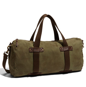 Alternative Apparel Canvas Safari Duffle Bag