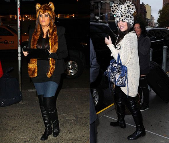 Khloe Kardashian animal Ear hats