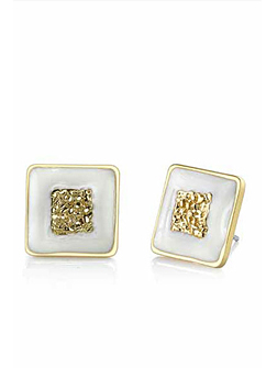 Belle Noel Nugget Stud Earrings