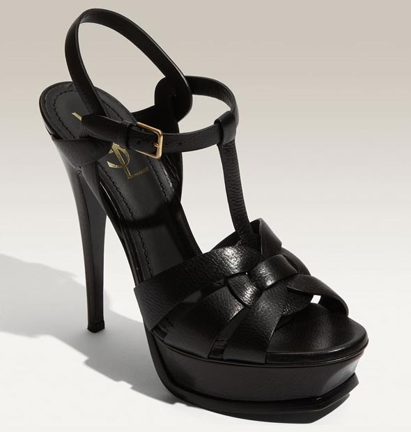 yves saint laurent platform sandal