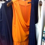 Rachel Roy orange dress