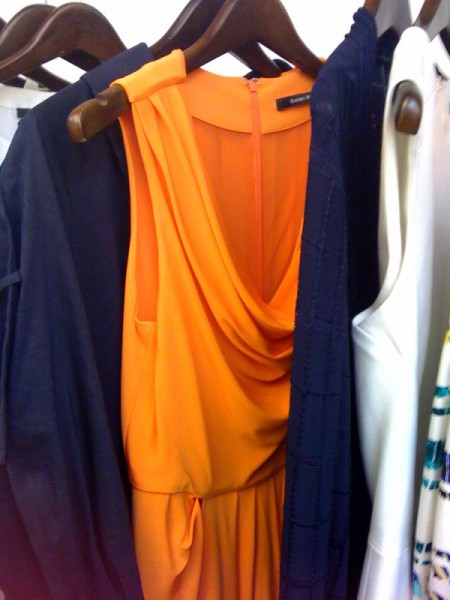 Rachel Roy orange dress