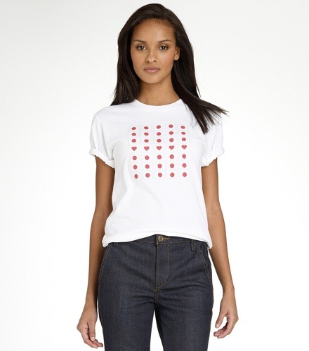 Tory Burch japan relief t-shirt