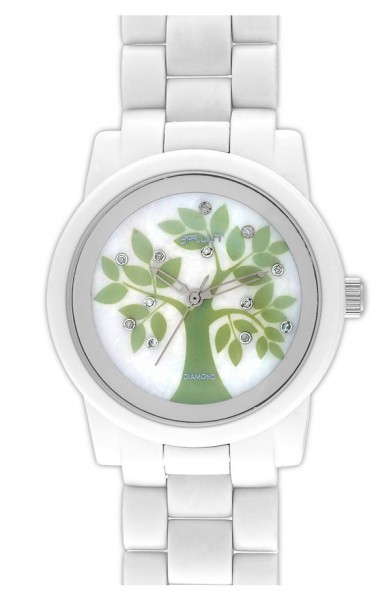 SPROUT™ Watches Printed Diamond Dial Watch