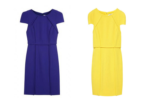 Tibi Wool-Crepe City Sheath Dresses