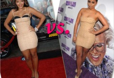 Who rocked it hotter: Angela Simmons vs. Lauren London in Hervé Léger