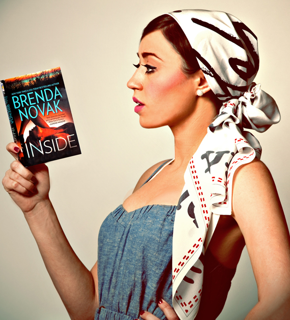 Brenda-Novak-scarf-Inside-book-giveaway-model-profile